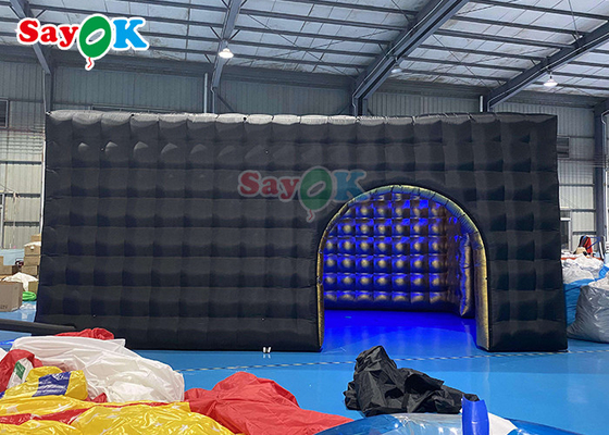 Advertising Nightclub Inflatable Cube Tent Strong Oxford Cloth Material