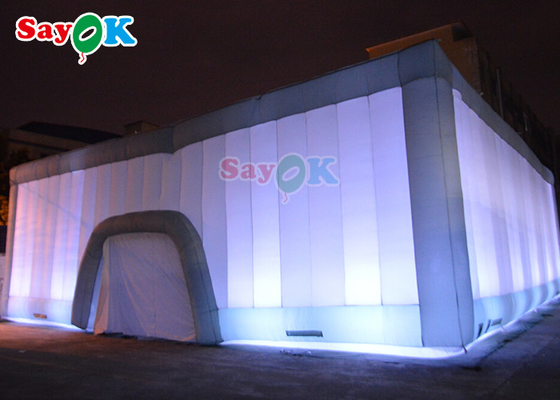 15x15x6m Inflatable Cube Tent Adults Outdoor Event Party Night Club Air Blow Up Tents