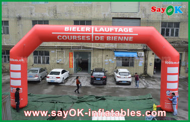 Inflatable Entrance Arch 3D Inflatable Finish Arch Event LED Lighting Inflatable Entrance Arch For Promotion