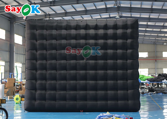 Led Light Cube Inflatable Marquee Tent With Remote Controller