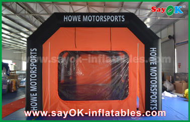 8 X 4m Big PVC Commercial Grade Inflatables Car Spray Booth For Waterproof