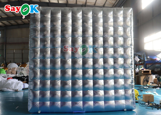 Outdoor Nightclub Inflatable Light Party Cube Tent Photo Booth Advertising Custom