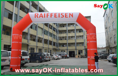 Inflatable Rainbow Arch Most Attractive Commercial Inflatable Entrance Arch , Advertising Arch Inflatable Tent
