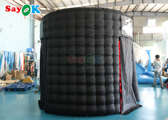 Portable Customized Air 360 Photo Booth Enclosure Inflatable Cube Backdrop Tent