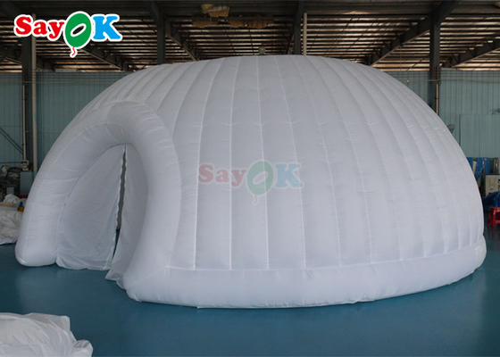 Advertising Inflatable Marquee Tent Panorama Dome Inflatable White Wedding Tent