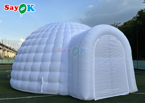 Custom Lighting Inflatable Air Tent Blow Up Igloo Dome Tent For Outdoor