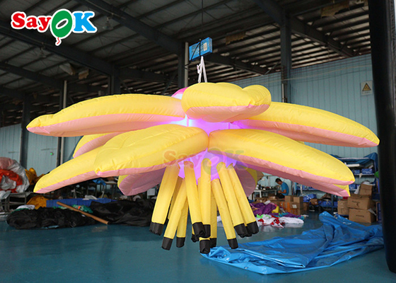 Customized Led Lighted Inflatable Flower Event Stage Party Decoration