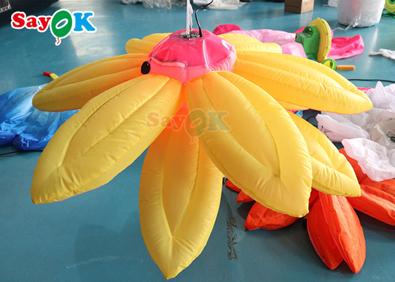 Customized Led Lighted Inflatable Flower Event Stage Party Decoration