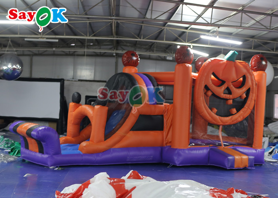 Giant Inflatable Party Bouncy Castle Slide Combo Halloween Inflatable Bounce House