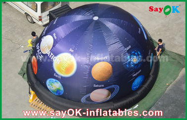 Waterproof Full Print Mobile Planetarium Inflatable Dome Tent With Star