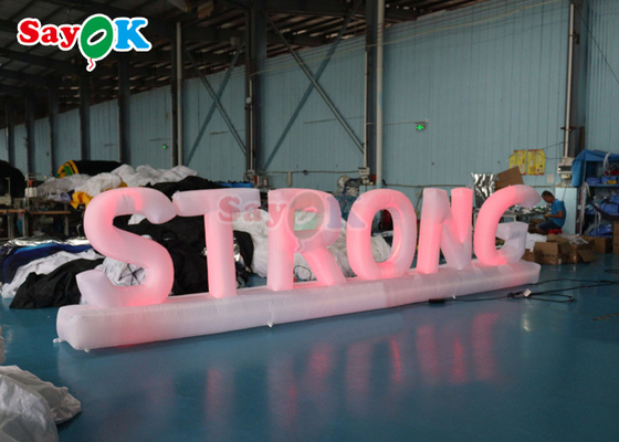 Customized Giant Inflatable Billboard Sign Balloon For Advertising Attractive Logo Display