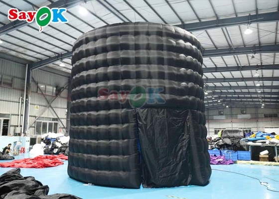 Customized Air 360 Photo Booth Enclosure Inflatable Cube Backdrop Tent For Party