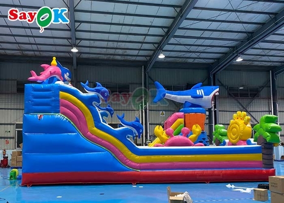 Inflatable Castle Slide Commercial Blow Up Jumping Combo Bounce House Inflatable Castle Bounce Slide