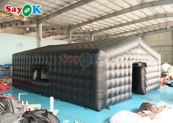32.8FT Giant Inflatable Air Tent Black Portable Disco Mobile Night Club Inflatable Party Tent