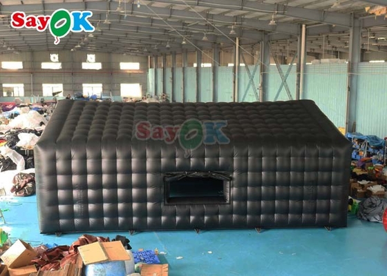 32.8FT Giant Inflatable Air Tent Black Portable Disco Mobile Night Club Inflatable Party Tent