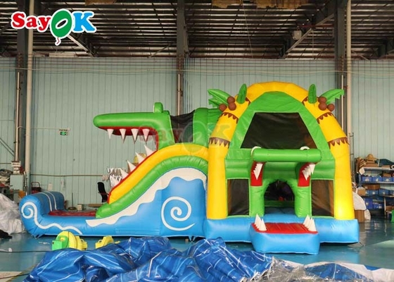 Inflatable Slip And Slide Inflatable Bounce House Kids Jumping Bouncy Castle Combo Slide
