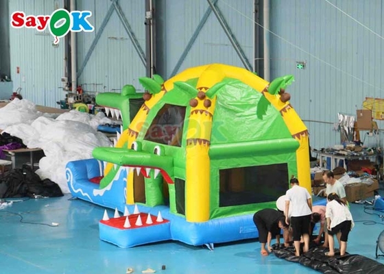 Inflatable Slip And Slide Inflatable Bounce House Kids Jumping Bouncy Castle Combo Slide
