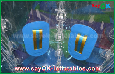 Inflatable Games For Adults Transparent 0.8mm / 1.0mm PVC / TPU Bubble Bumper Ball Soccer 1.5ｍ DIA
