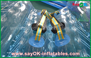 Inflatable Games For Adults Transparent 0.8mm / 1.0mm PVC / TPU Bubble Bumper Ball Soccer 1.5ｍ DIA