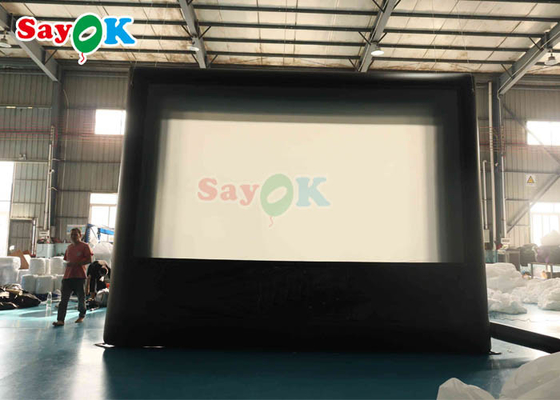 Outdoor Portable Movie Projector Screen 16ft Inflatable Cinema Movie Screen