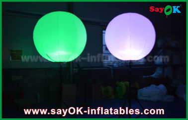 1.5m Stand Balloon Inflatable Lighting Decoration For Advertising / Promotion