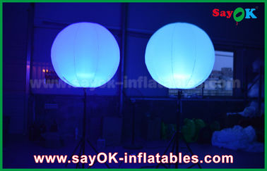 1.5m Stand Balloon Inflatable Lighting Decoration For Advertising / Promotion