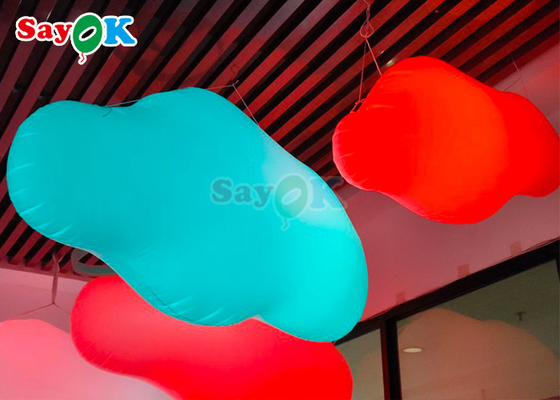 Pvc Inflatable Cloud Balloon Colorful For Wedding Party Decoration