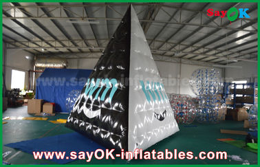 Waterproof PVC Blow Up Pyramid Logo Printing Promotional Inflatable Products For Event
