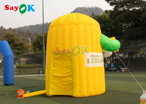Promotional Inflatable Lemonade Booth Advertising Inflatable Presentation Booth