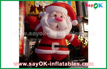 Customzied Various Inflatable Santa Claus Cartoon Characters For Christmas