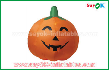 Inflatable Holiday Decorations , Pumpkin Inflatable Cartoon Characters For Halloween