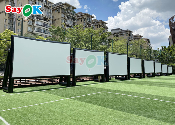 Oxford Cloth Inflatable Movie Screen Outdoor Inflatable Projection Screen Open Air Cinema