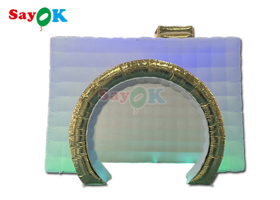 Event Booth Displays Camera Shaped Inflatable Photo Booth Enclosure For Exhibition /  Bar