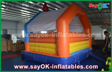 Baby air bouncer inflatable trampoline , happy hop bouncy castle
