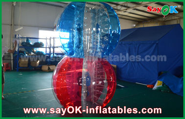 Inflatable Yard Games Transparent TPU Inflatable Sports Games , Giant Human Body Bubble Ball
