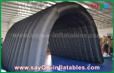 Air Inflatable Tent Black 210D Oxford Tunnel Inflatable Camping Tent For Outdoor Activity