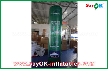 Customized Inflatable LED Pillar With Full Printing , Inflatable Advertising Tube