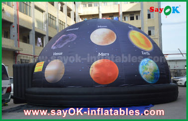 6m 210 D Oxford Cloth Portable Inflatable Planetarium Dome for Cinema with Full Printing