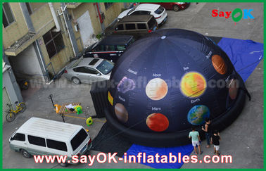 6m 210 D Oxford Cloth Portable Inflatable Planetarium Dome for Cinema with Full Printing