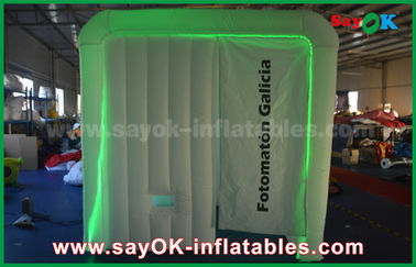 Inflatable Photo Studio 2.3*2*2.2m Inflatable Photo Booth With LED Lighting , CE / Ul Standard Air Blower