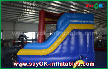 Inflable Castle Slide PVC Outdoor Inflatable Bouncer Slide / Kids Bounce Jumping House