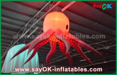 Changeable Color LED Inflatable Stage Octopus For Party And Wedding