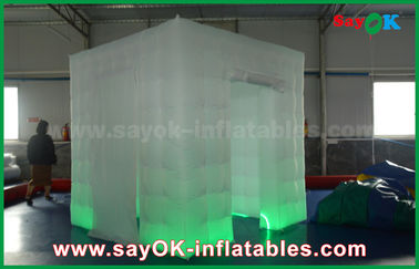 Inflatable Photo Studio RGB LED Inflatable Photo Booth Case 2.5x2.5m Or Customzied