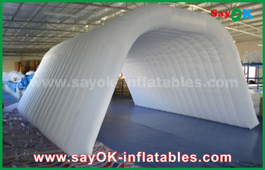 Air Inflatable Tent Custom Made Adult White Inflatable Tunnel Tent For Event / Trade Show