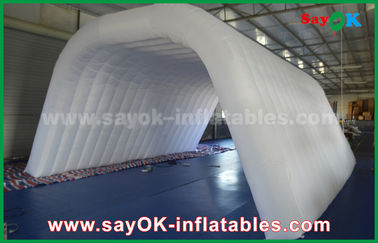 Air Inflatable Tent Custom Made Adult White Inflatable Tunnel Tent For Event / Trade Show