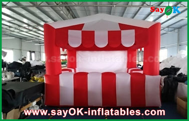 Inflatable House Tent Custom Red And White Inflatable Air Tent For Event Advertising