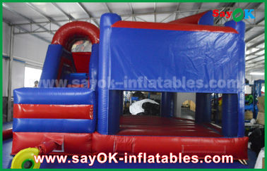 Fairy Tale Theme Snow Kids Inflatable Bounce / Blow Up Bounce House