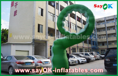 Advertising Inflatable Green Oxford Cloth Inflatable Cartoon Characters /  Inflatable Caterpillar