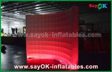 Inflatable Party Decorations 17 Colors Changed Inflatable Photo Booth With Touch Screen Remote Control