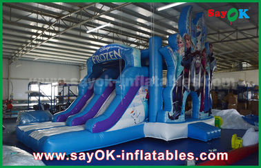 Inflatable Jumping Bouncer Waterproof 0.55mm PVC Inflatable Bouncer Slide Castle Trampoline